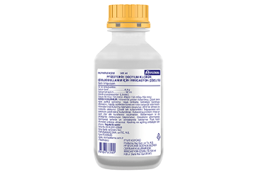 %0,9 IZOTONIK SODYUM KLORUR ICEREN IRRIGASYON SOLUSYONU 500 ML (POLIPROPILEN SISE)